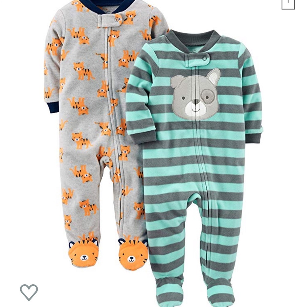 Carters fleece jammies